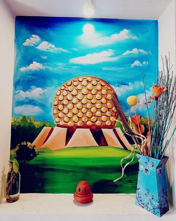 Funk Monk Villa Hostel Pondicherry Auroville Bagian luar foto